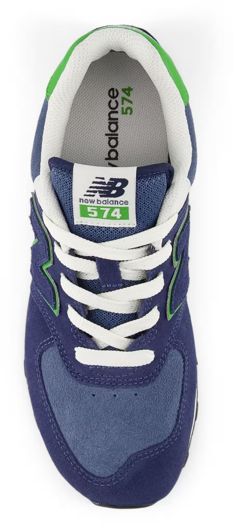 New Balance 574 LACE "Blue Alpine Green"