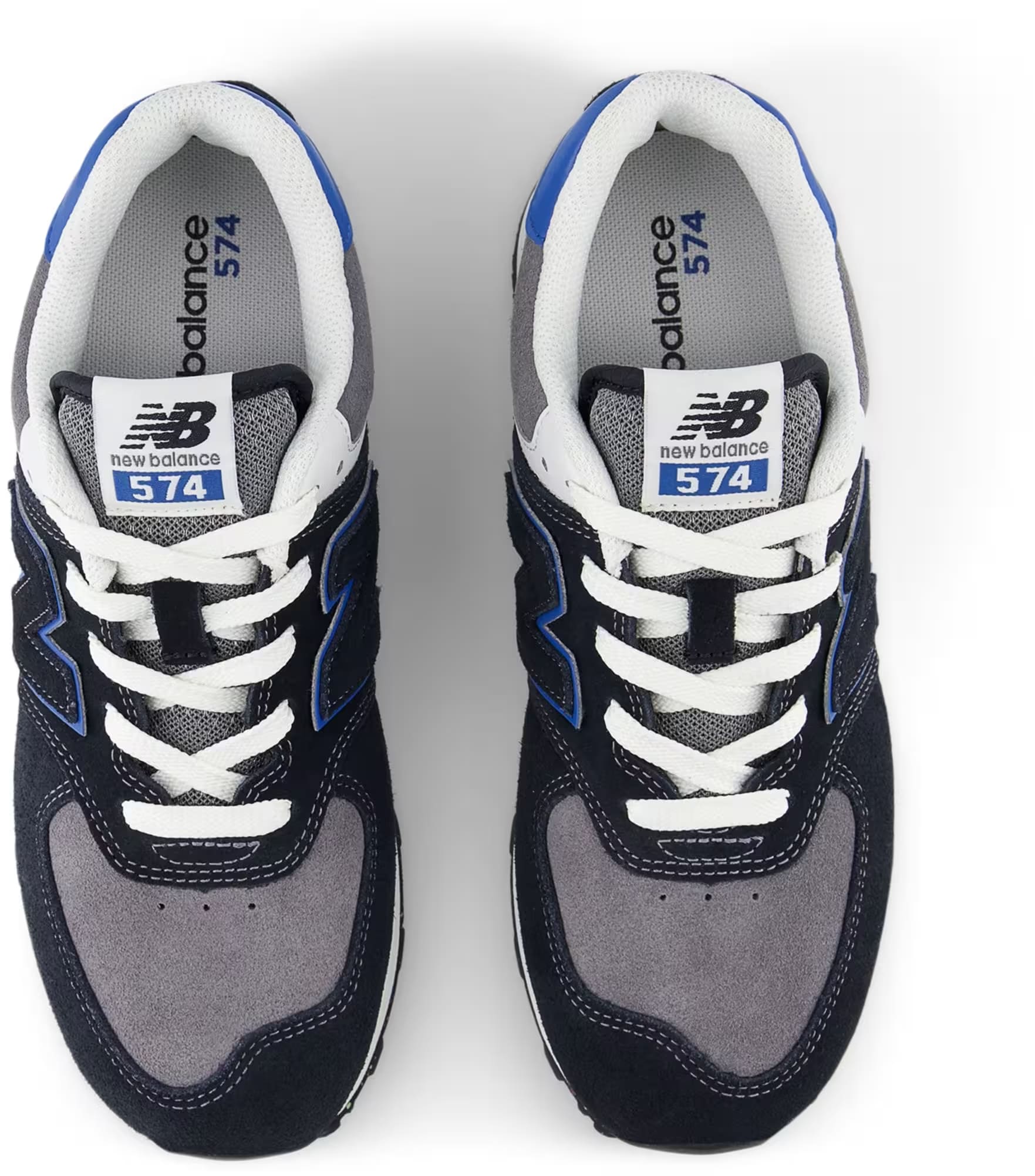 New Balance 574 LACE "Black Blue Agate"