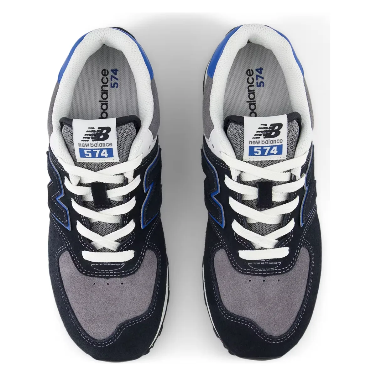 New Balance 574 LACE "Black Blue Agate"