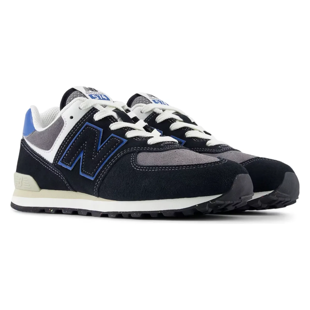 New Balance 574 LACE "Black Blue Agate"