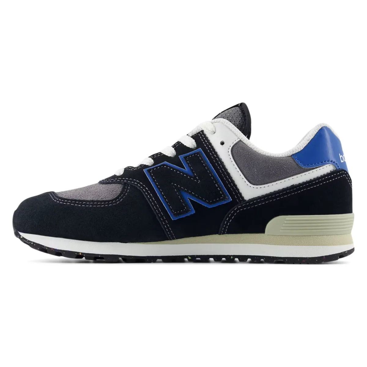 New Balance 574 LACE "Black Blue Agate"