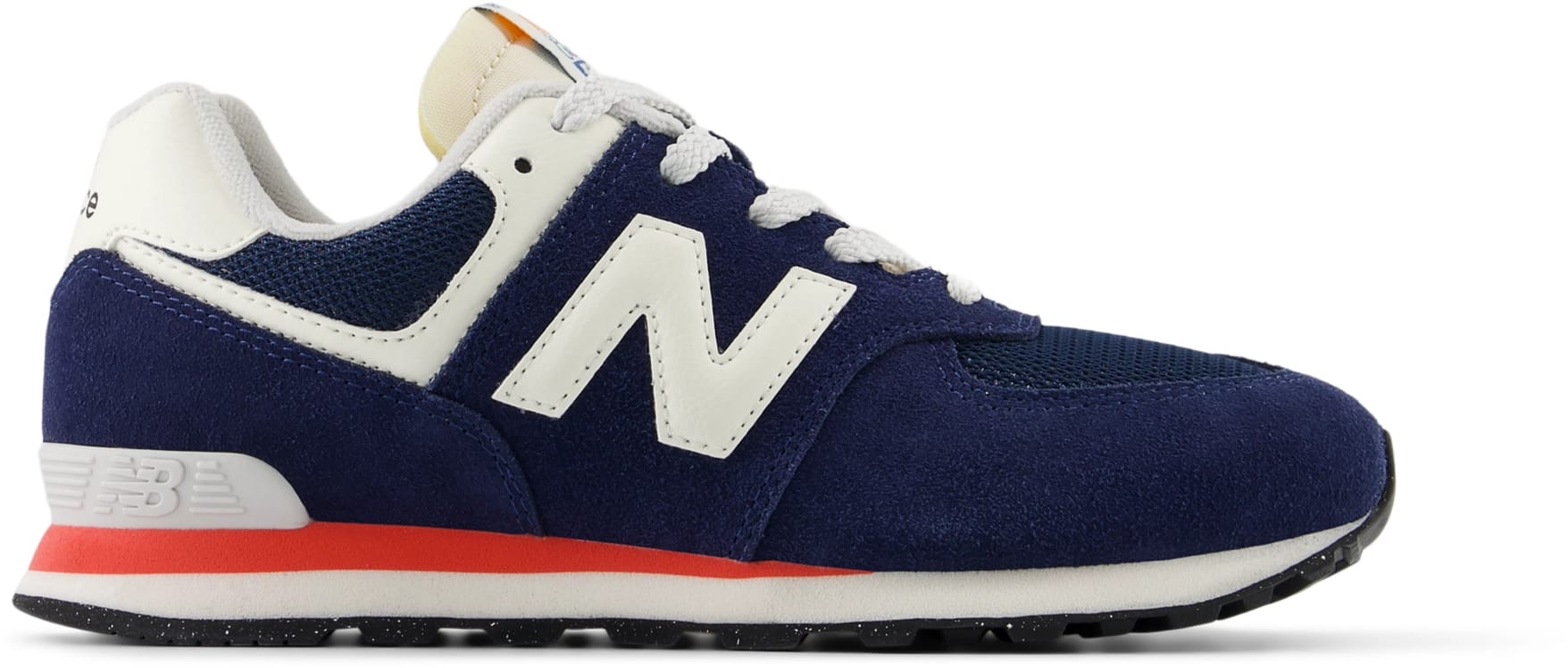 New Balance 574 NB Navy Blast Red (GS)