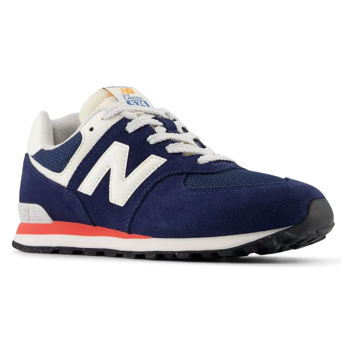 New Balance 574 NB Navy Blast Red (GS)