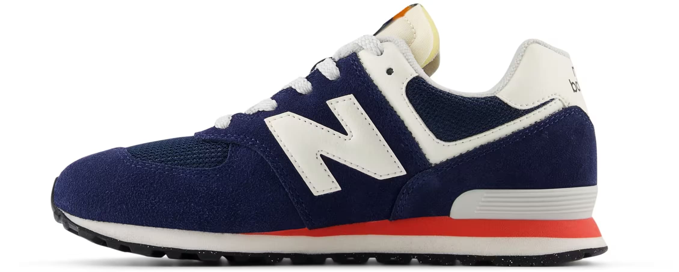 New Balance 574 NB Navy Blast Red (GS)