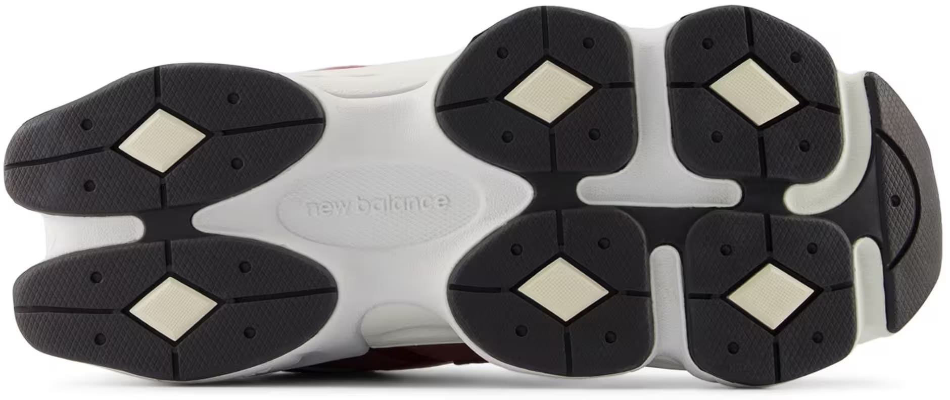 New Balance 9060 LACE GS "Washed Burgundy White"