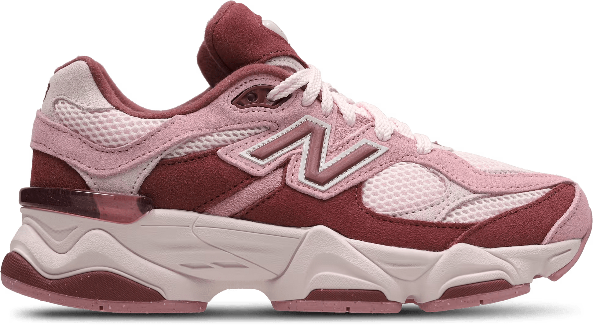 New Balance 9060 GS "Pink Granite Washed Burgundy"