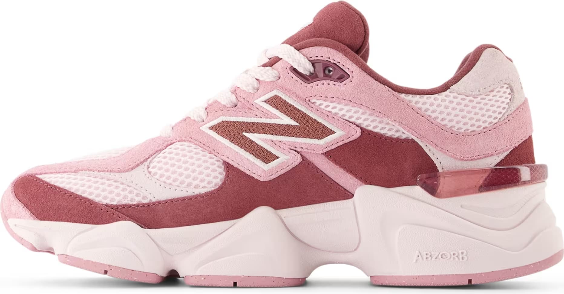 New Balance 9060 GS "Pink Granite Washed Burgundy"