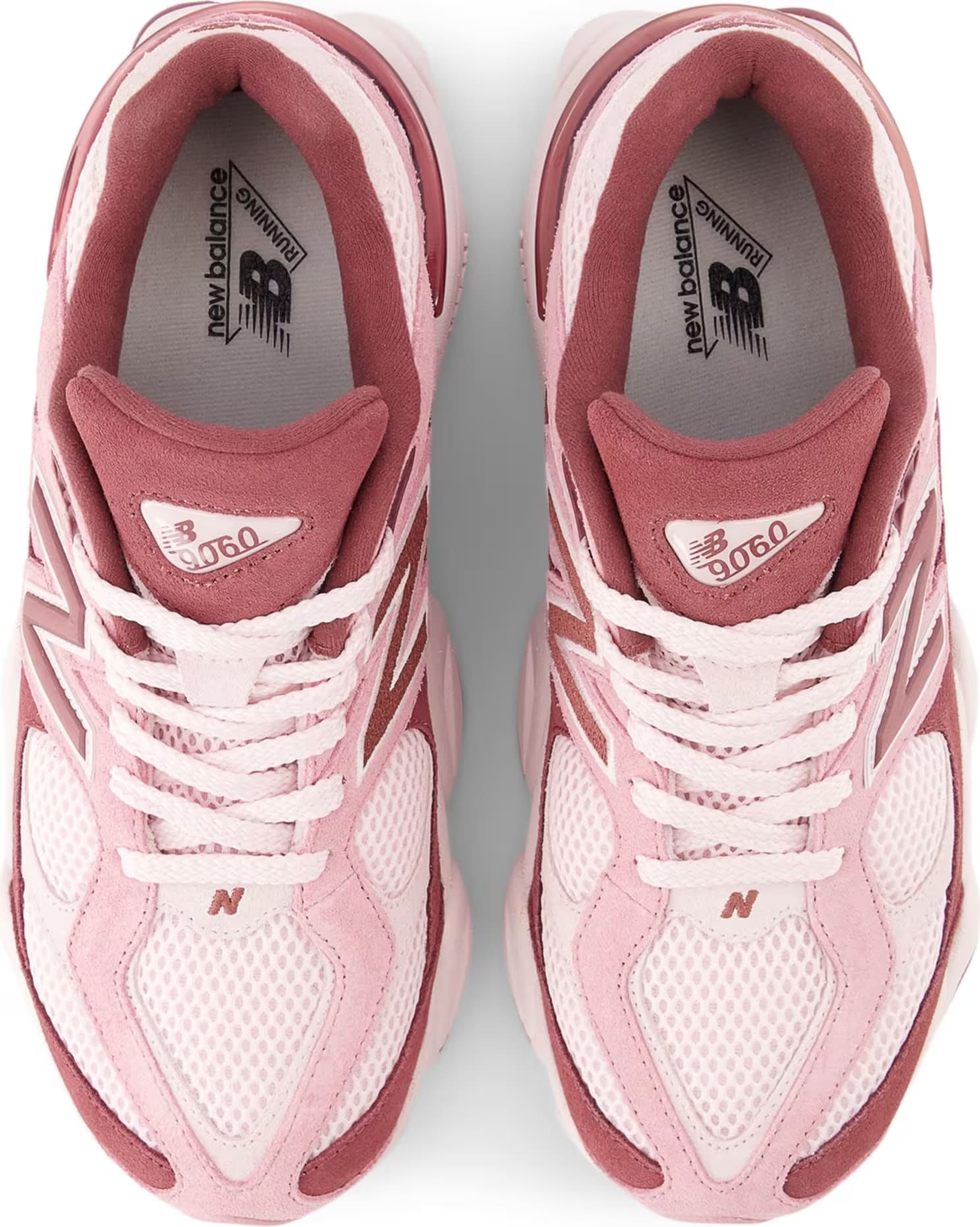 New Balance 9060 GS "Pink Granite Washed Burgundy"