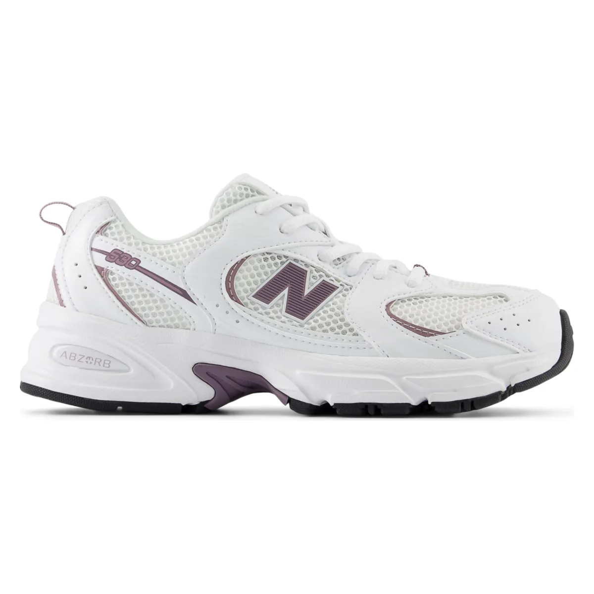 New Balance 530 White Dark Ice Wine (GS)