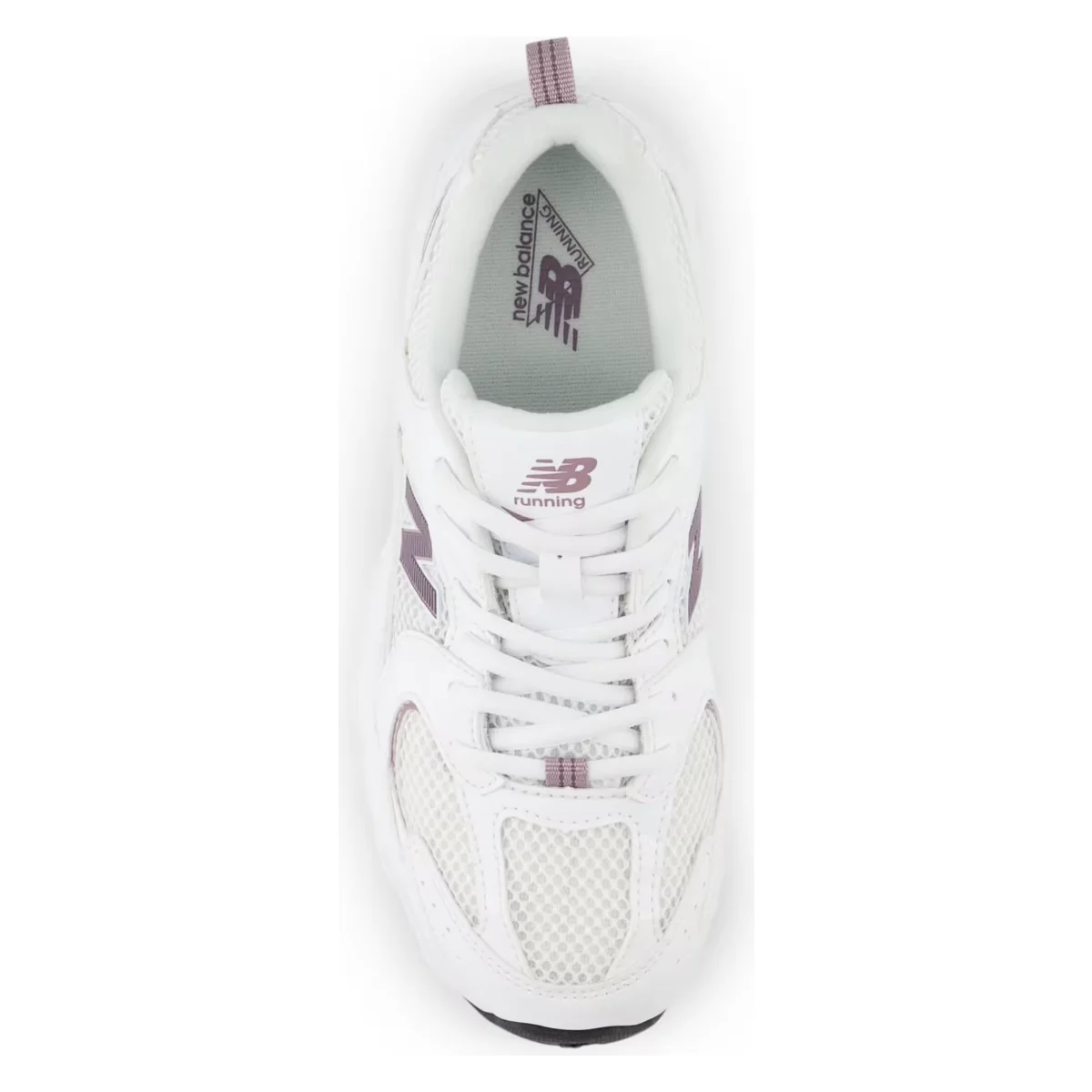 New Balance 530 White Dark Ice Wine (GS)