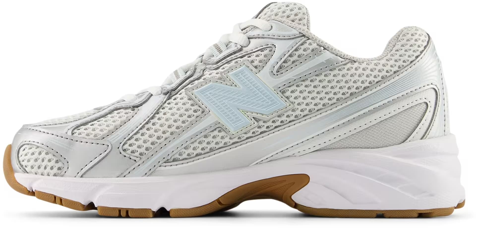 New Balance 740 BUNGEE GS "Silver Metalic Frosted Glass"