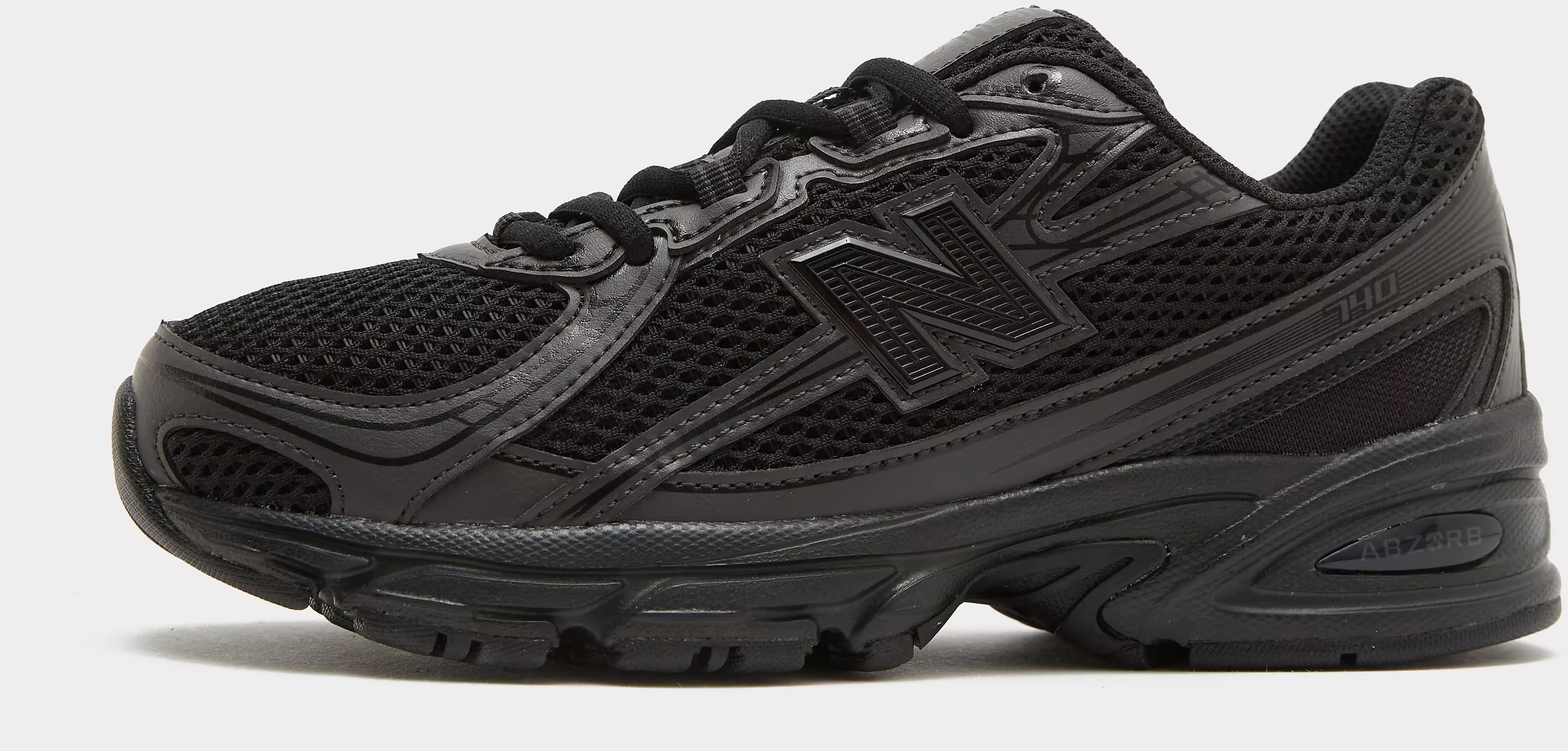 New Balance 740 Triple Black (GS)