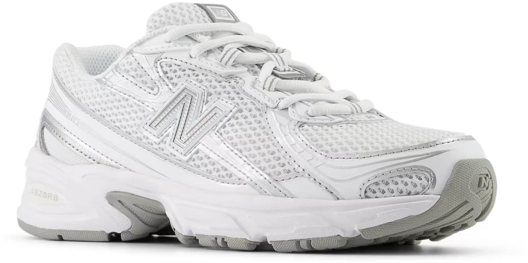 New Balance 740 White Silver Metallic (GS)