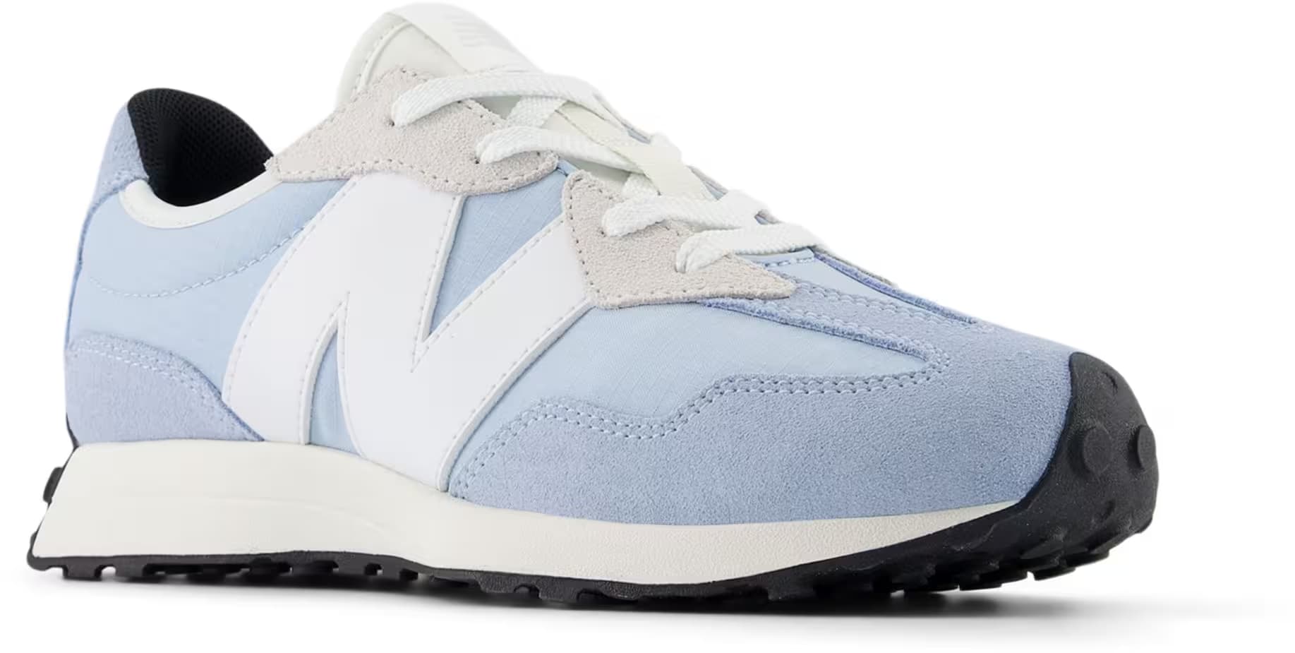 New Balance 327 Light Chrome Blue White (GS)