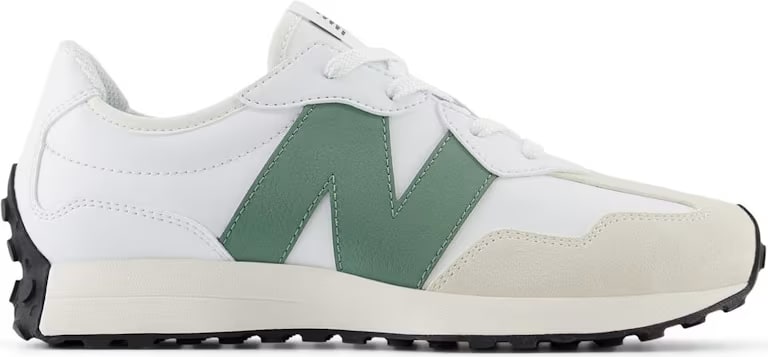 New Balance 327 White Dark Juniper (GS)