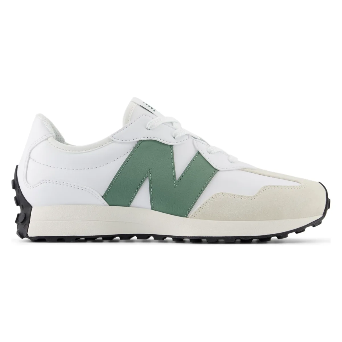 New Balance 327 White Dark Juniper (GS)