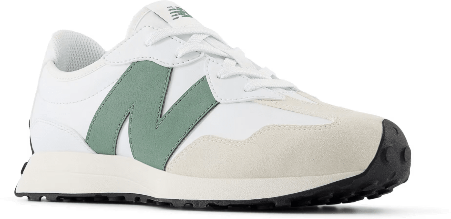 New Balance 327 White Dark Juniper (GS)