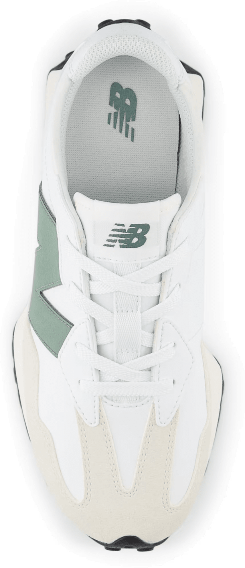 New Balance 327 White Dark Juniper (GS)