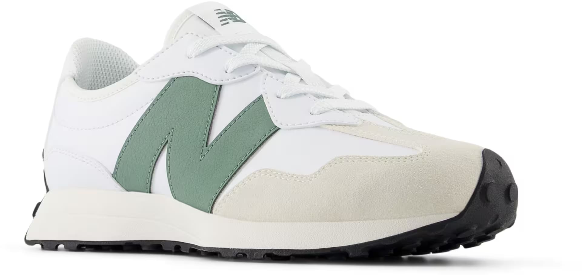 New Balance 327 White Dark Juniper (GS)