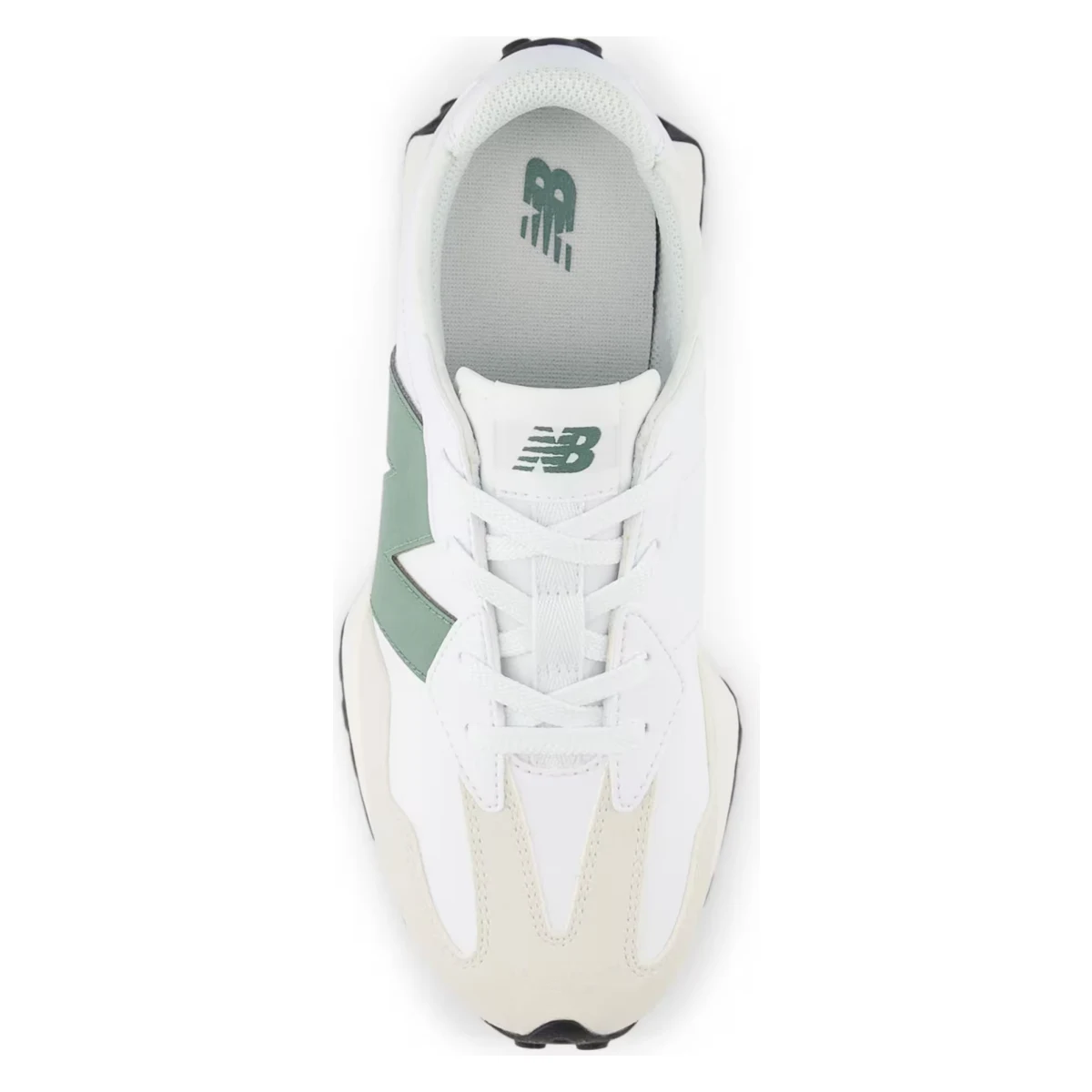New Balance 327 White Dark Juniper (GS)