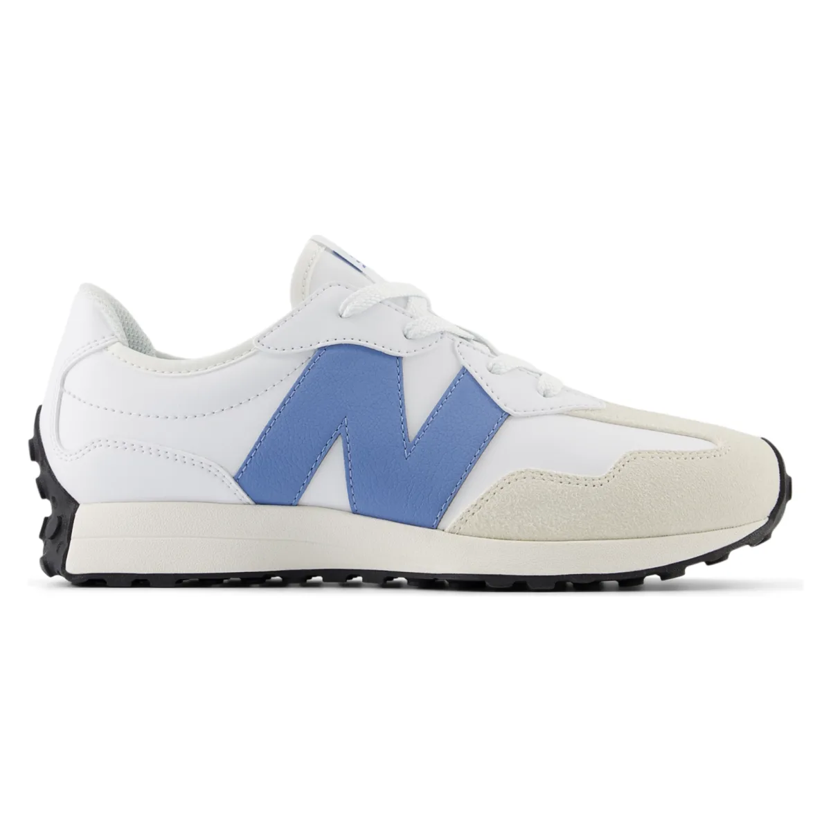 New Balance 327 White Blue Laguna (GS)