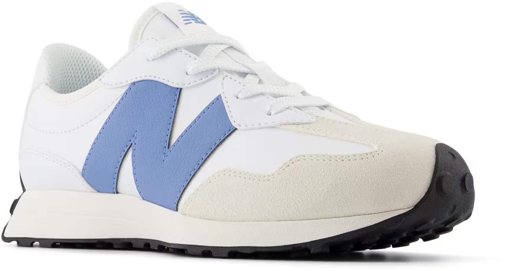New Balance 327 White Blue Laguna (GS)