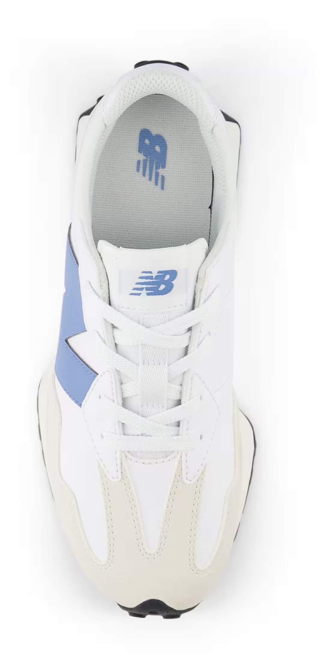 New Balance 327 White Blue Laguna (GS)