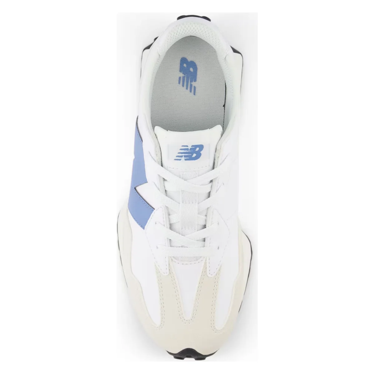 New Balance 327 White Blue Laguna (GS)