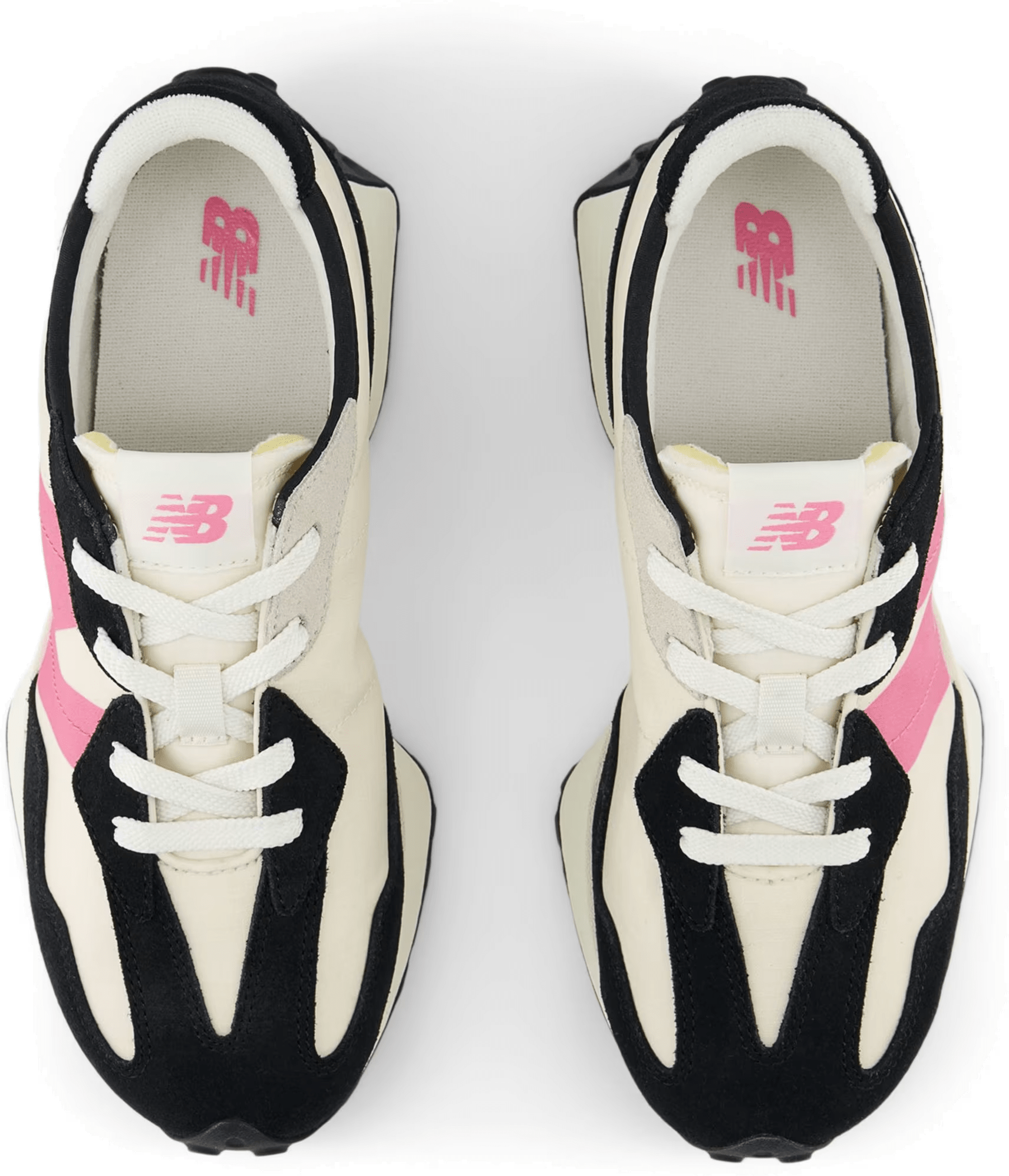 New Balance 327 Black Real Pink (GS)