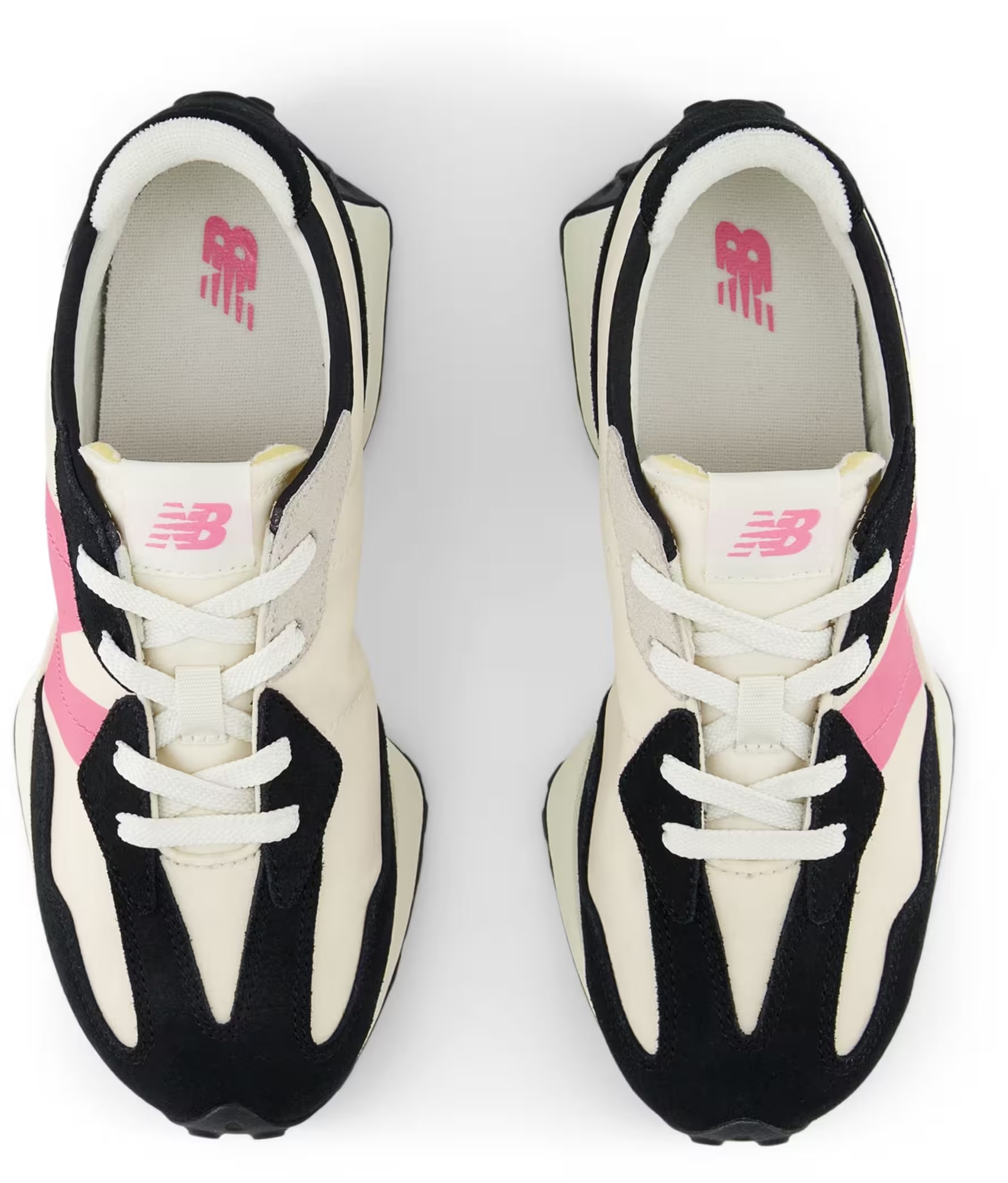 New Balance 327 Black Real Pink (GS)