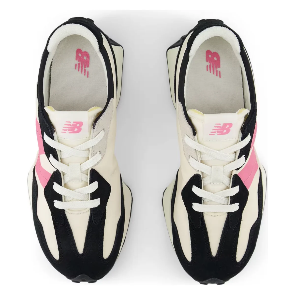 New Balance 327 Black Real Pink (GS)