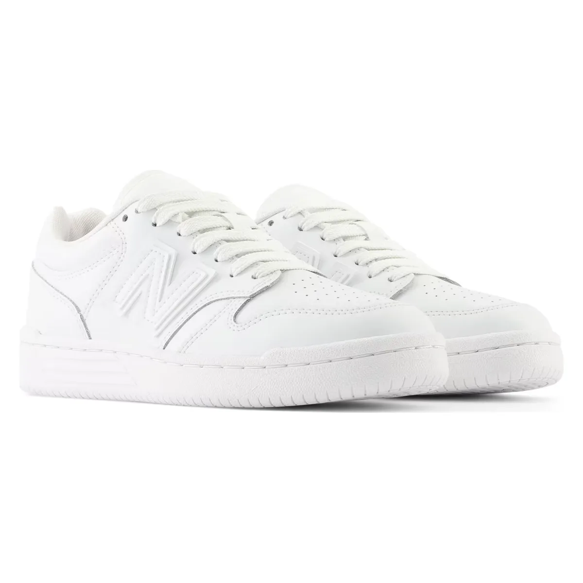 New Balance 480 Triple White (GS)