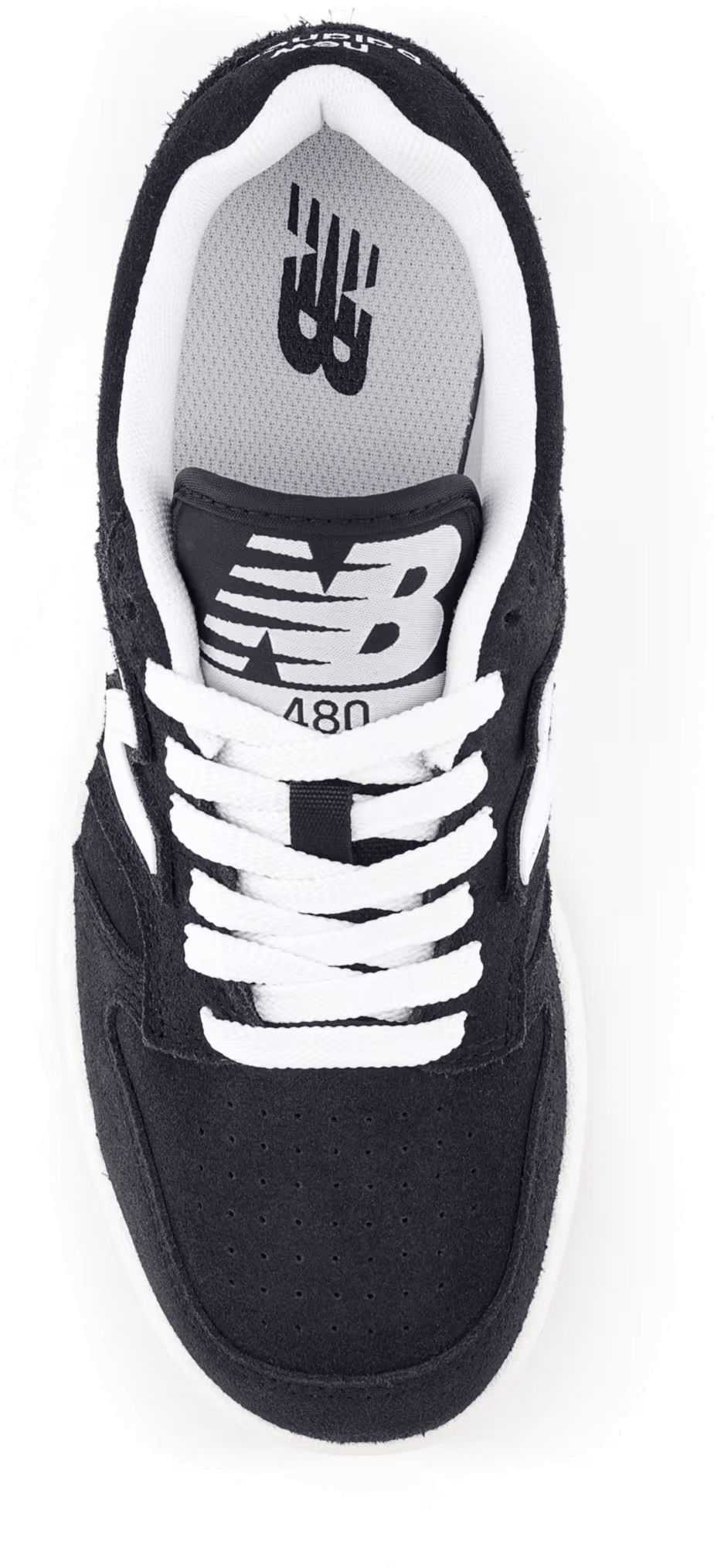 New Balance 480 Lace White Black (GS)