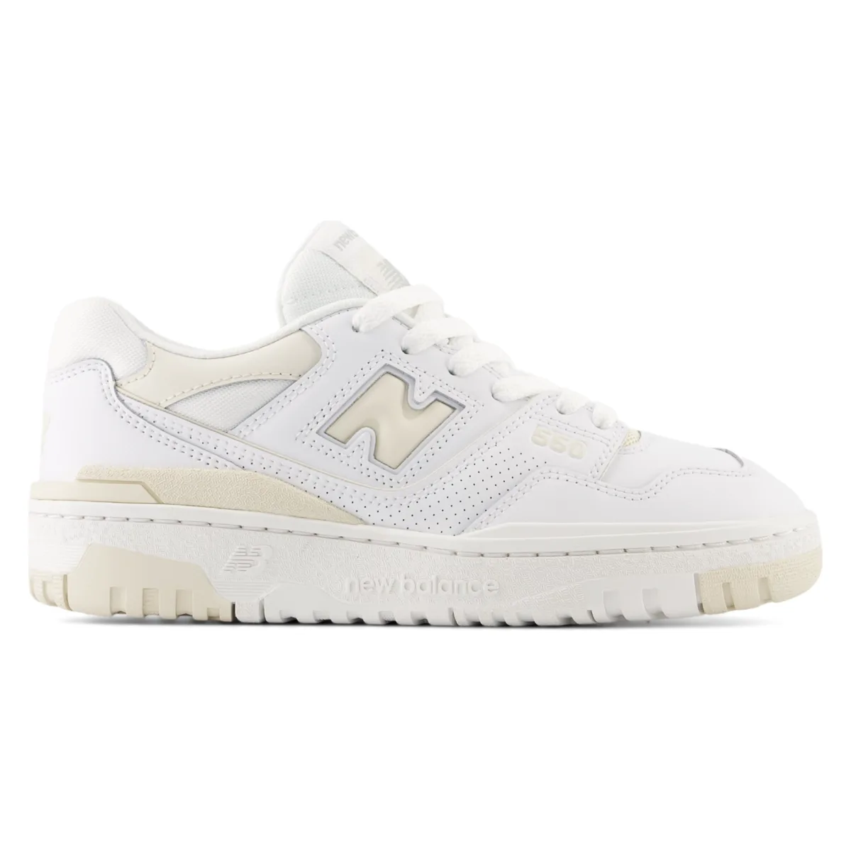 New Balance 550 White Cream Leather (GS)