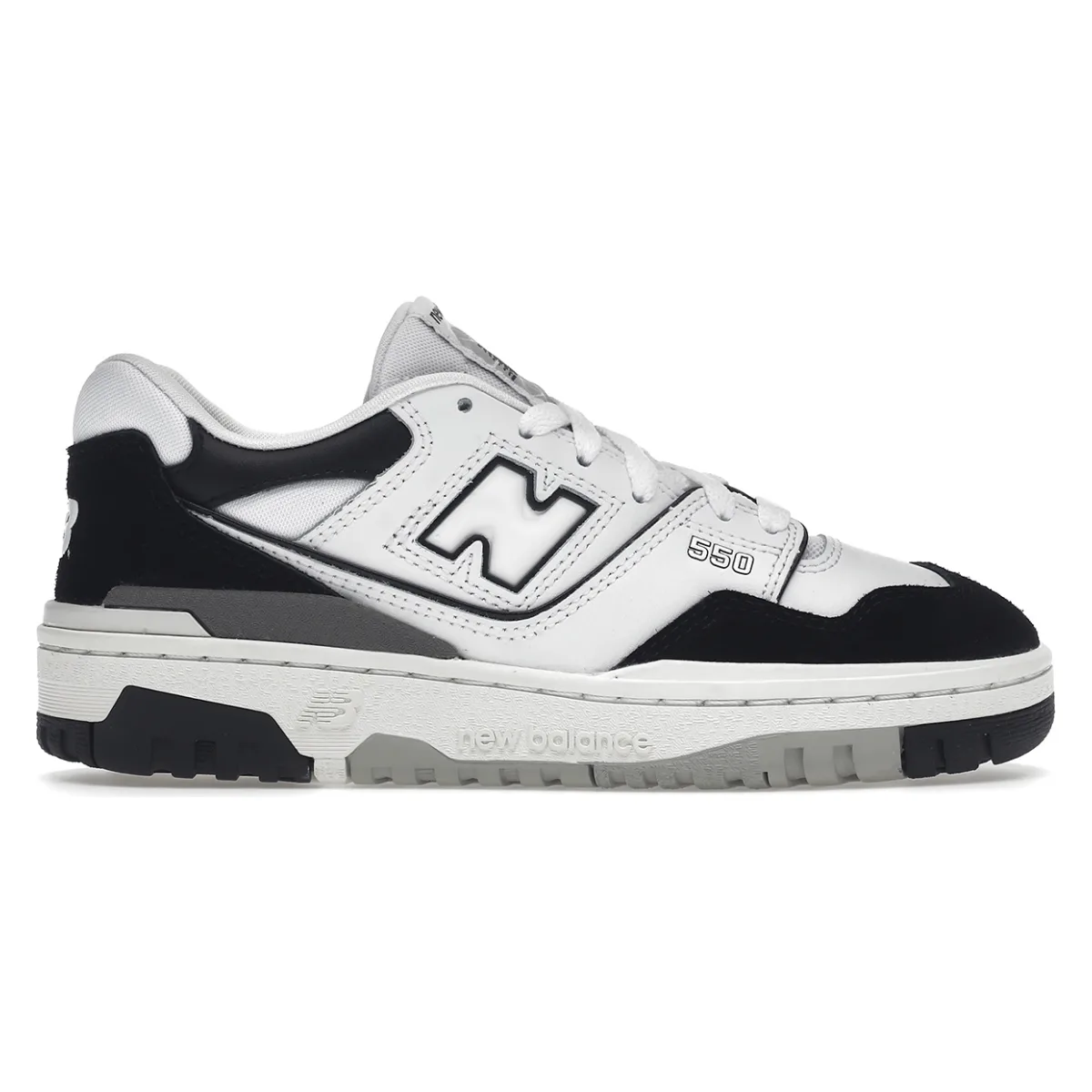 New Balance 550 White Black Rain Cloud GS