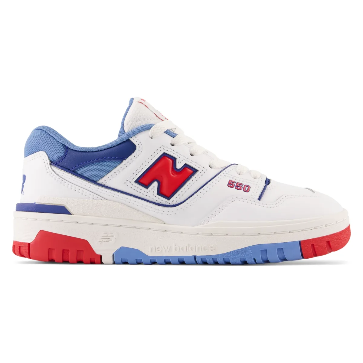 New Balance 550 White True Red Atlantic Blue (GS)