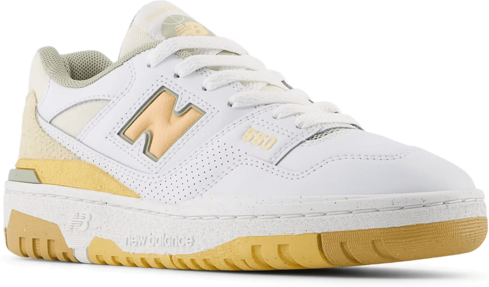 New Balance 550 White Peach Blossom (GS)