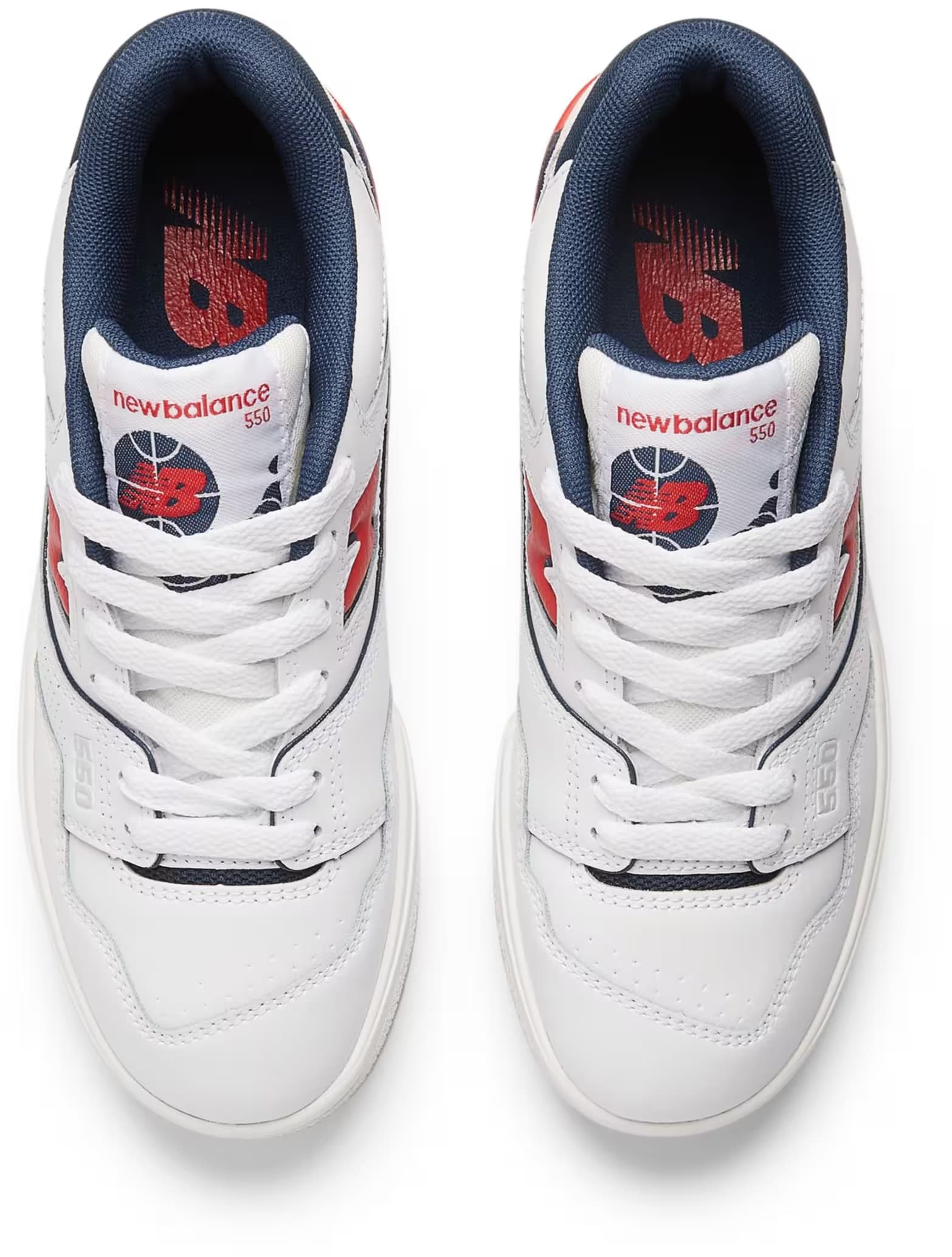 New Balance 550 White True Red (GS)