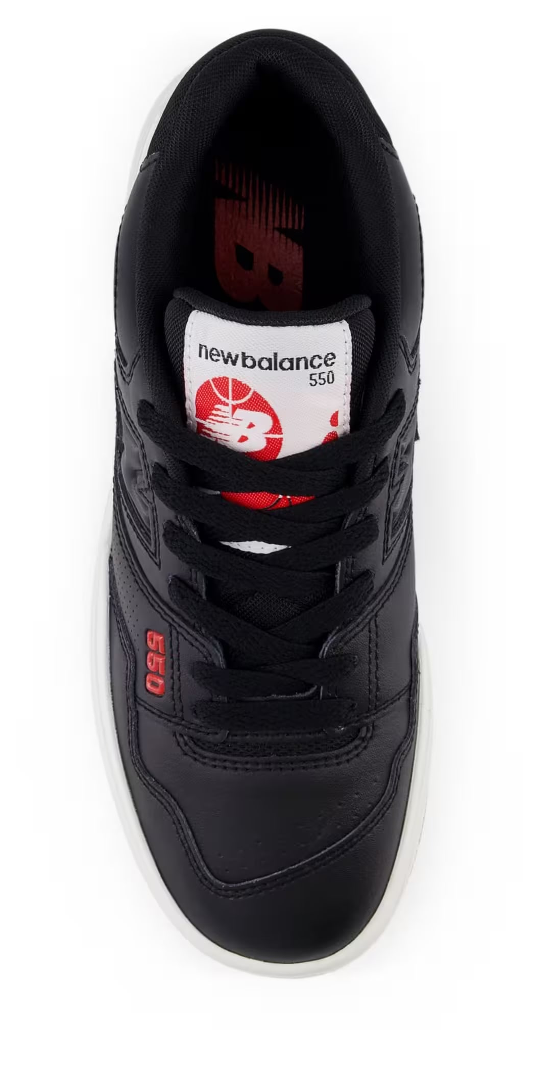 New Balance 550 GS "Black Team Red"