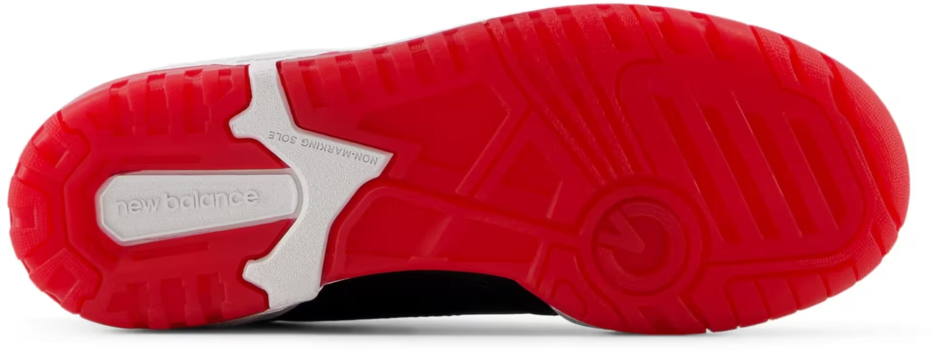 New Balance 550 GS "Black Team Red"