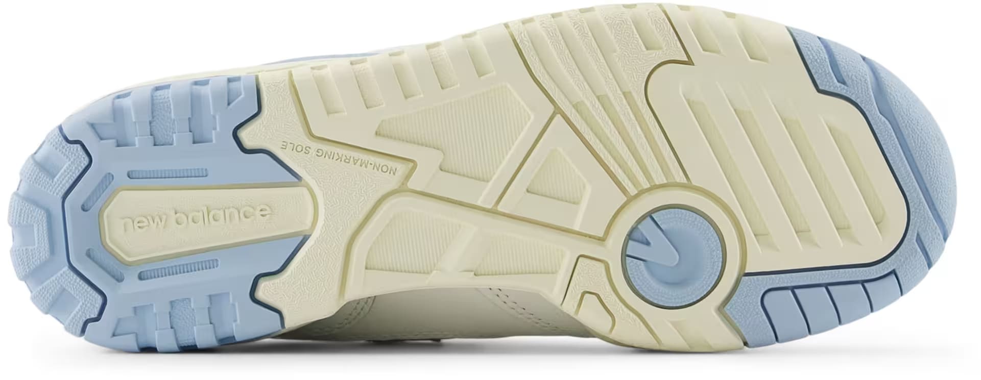 New Balance 550 Sea Salt Light Chrome Blue (GS)