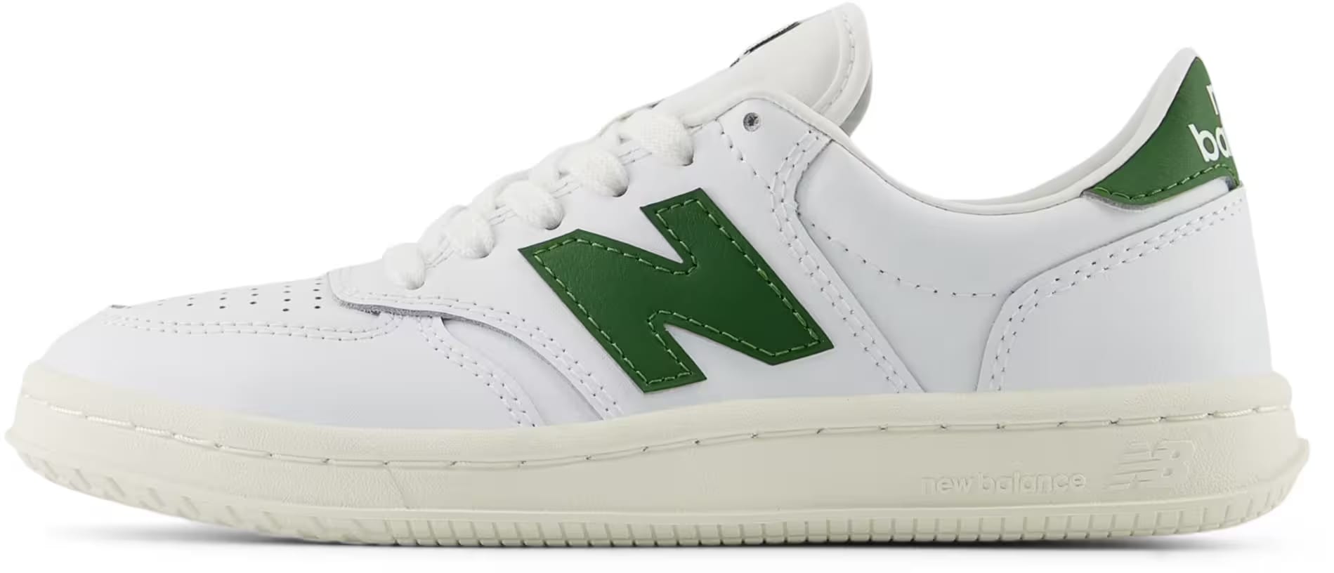 New Balance T500 Lace Dark Alpine Green White (GS)