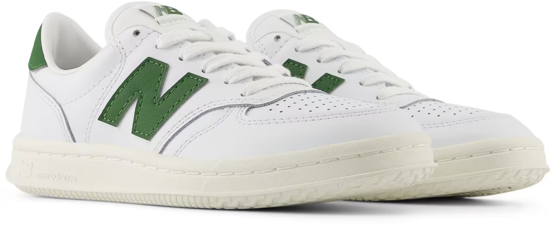 New Balance T500 Lace Dark Alpine Green White (GS)