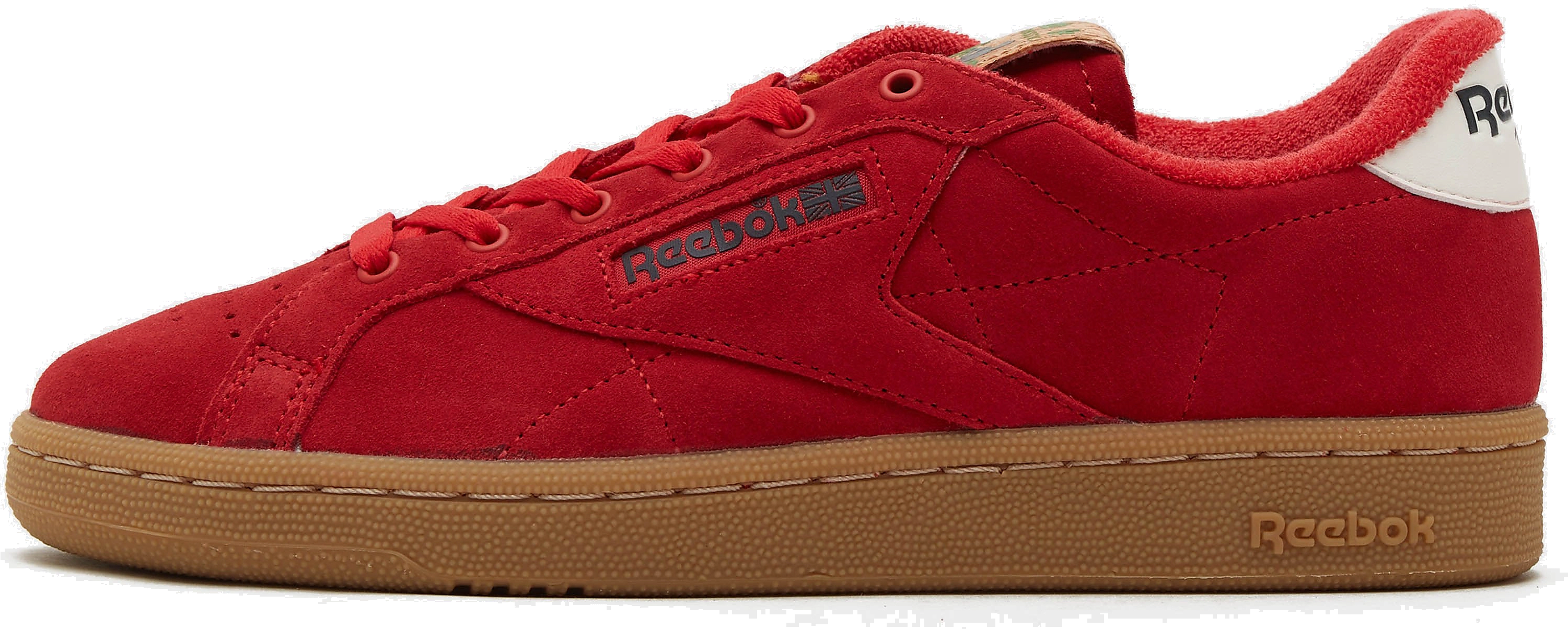 Reebok Club C Grounds Dark Board Vector Red Gum