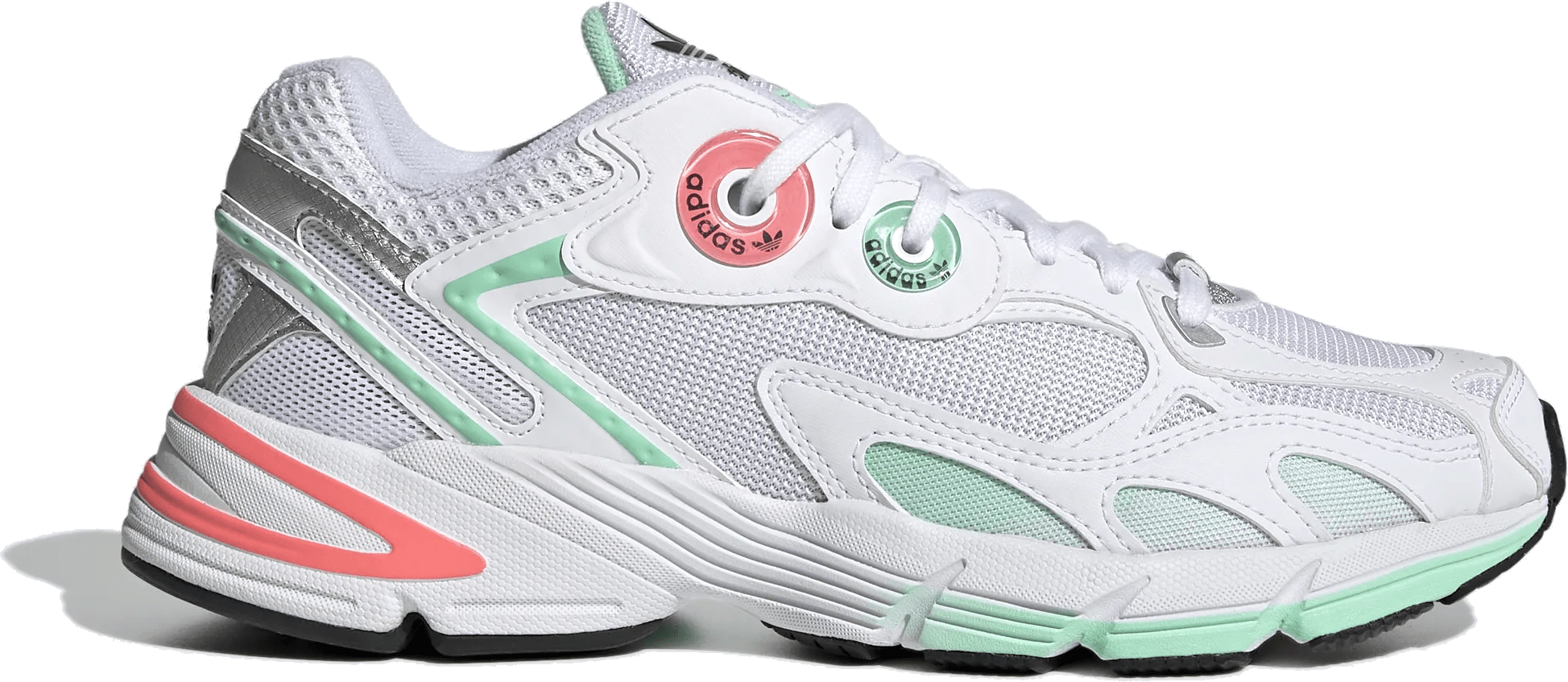 adidas Astir White Pulse Mint Crimson (Women's)