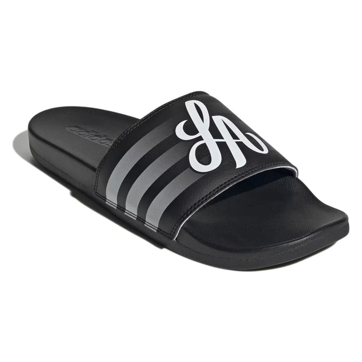 adidas Adilette Comfort Sandals Core Black Cloud White Black
