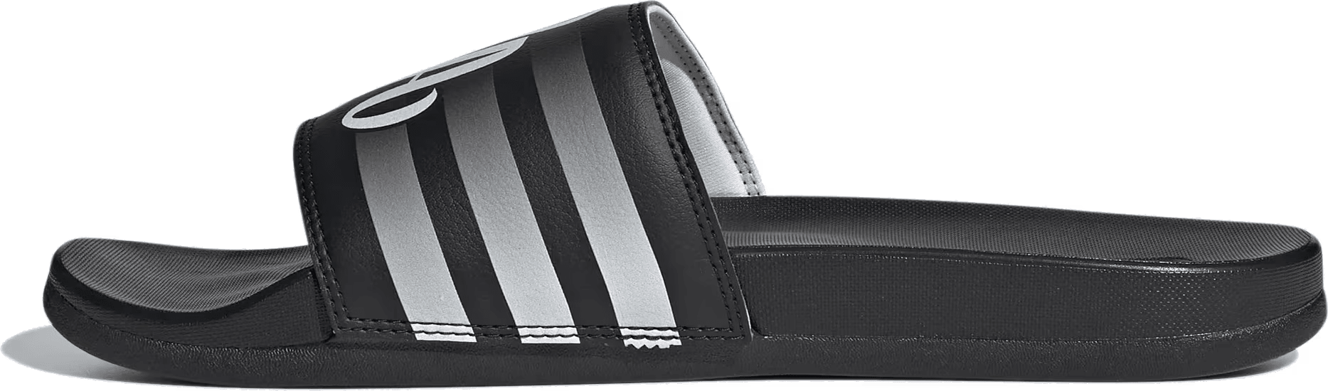 adidas Adilette Comfort Sandals Core Black Cloud White Black