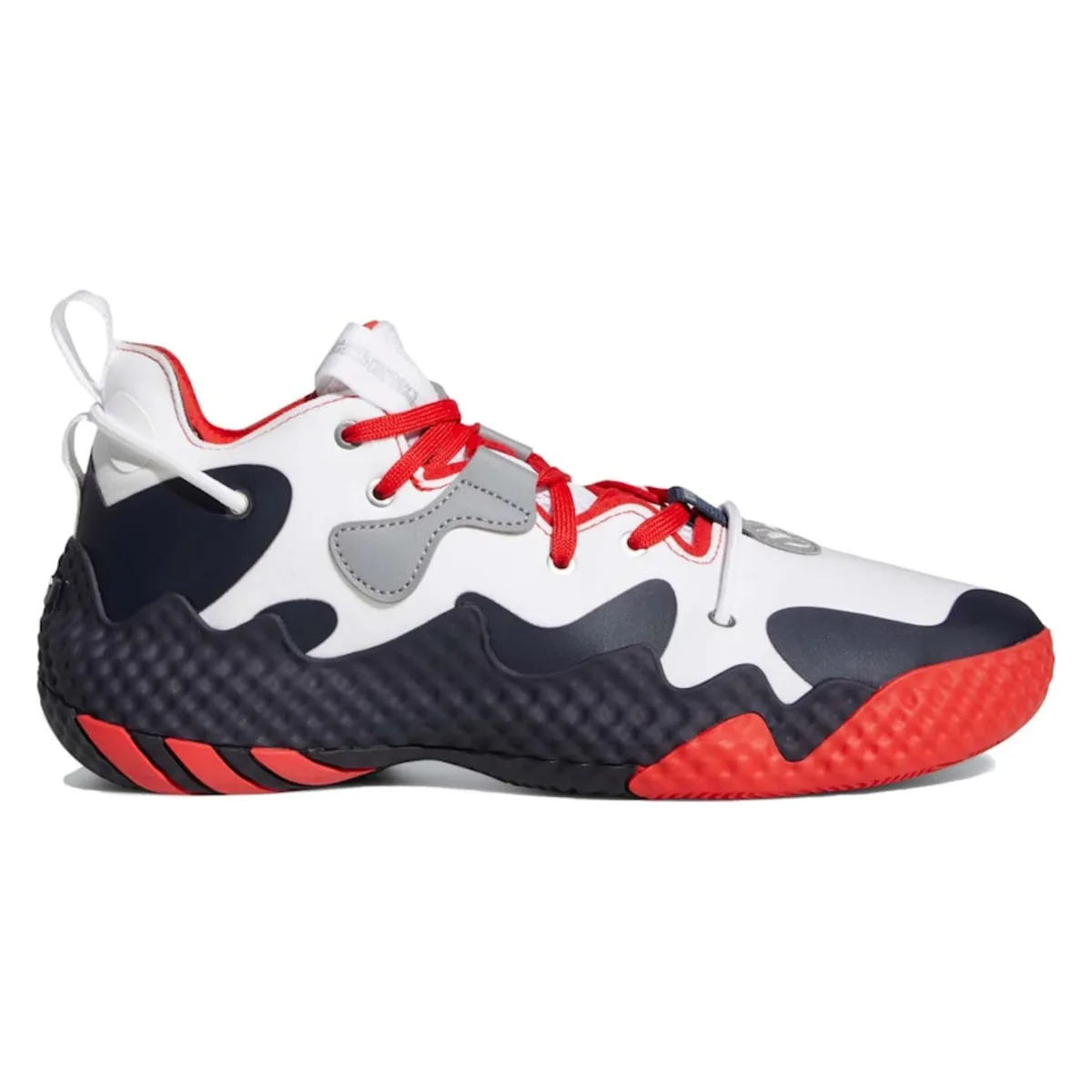 adidas Harden Vol. 6 White Vivid Red