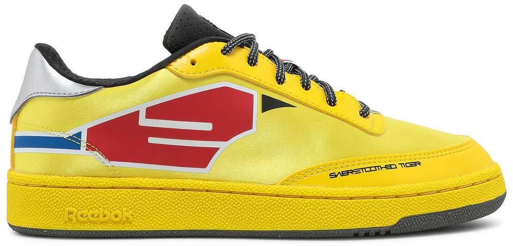 Power Rangers x Reebok Club C "Saber-Toothed Tiger Zord"