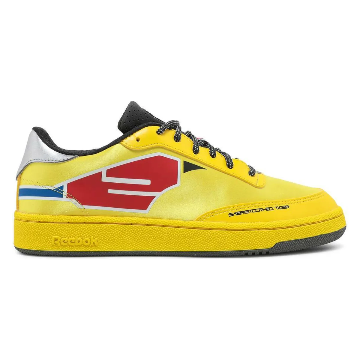 Power Rangers x Reebok Club C "Saber-Toothed Tiger Zord"
